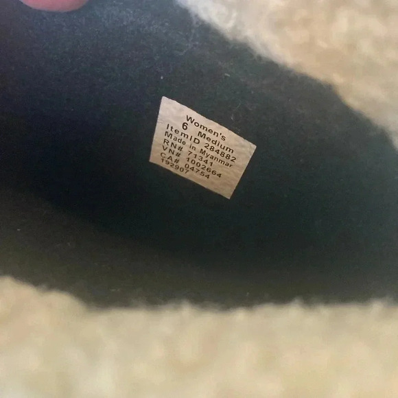 NWOT L.L. Bean purple suede leather snow  boots - Picture 5 of 6